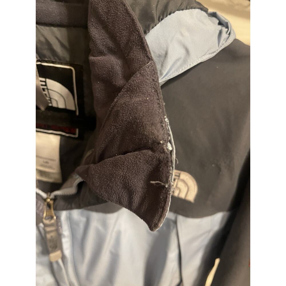 Vintage North Face Blue Gray Summit Series Gore Tex Jacket Parka Women L - Picture 9 of 9